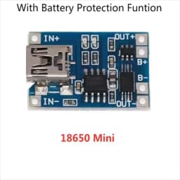 2/5PCS 5V 1A Micro/Type-c/Mini 18650 TP4056 Lithium Battery Charger Module Charging Board With Protection Dual Functions Li-ion