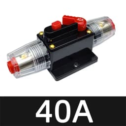 20-300 Ampere Car Audio System Manual Reset Waterproof Marine Circuit Breaker Reset Fuse 12V-48V DC Waterproof Circuit Breaker