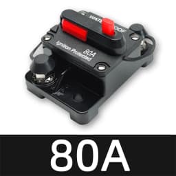 20-300 Ampere Car Audio System Manual Reset Waterproof Marine Circuit Breaker Reset Fuse 12V-48V DC Waterproof Circuit Breaker