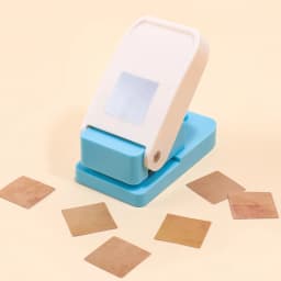 Rectangular Postage Stamp Punches Lever Action Puncher for Paper Crafting Scrapbooking DIY Projects Arts Crafts Supplies Scrapbo