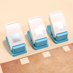Rectangular Postage Stamp Punches Lever Action Puncher for Paper Crafting Scrapbooking DIY Projects Arts Crafts Supplies Scrapbo