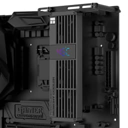 Thermalright MC-3 DIGITAL BLACK Digital Display Screen Memory Heatsink, Suitable for DDR/DDR2/DDR3/DDR4/DDR5, 40x40x10mm Fan X3