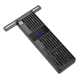 Thermalright MC-3 DIGITAL BLACK Digital Display Screen Memory Heatsink, Suitable for DDR/DDR2/DDR3/DDR4/DDR5, 40x40x10mm Fan X3