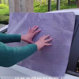 Car Window Shade Electrostatic Stickers Anti-UV Privacy Black White Dotted Sunshade Window Stickers for Auto Side Blocks Covers