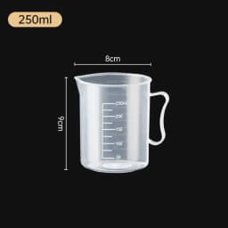 100-5000ml Kitchen Food Grade Measuring Cup Lidless with Lid Scale PC High Temperature Resistant Milk Tea Shop Plastic Beaker