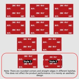 【Multiple Sizes】3M Gray VHB Double-Sided Adhesive Strong Bond No-Leave Glue Suitable for Decoration and Adhesion