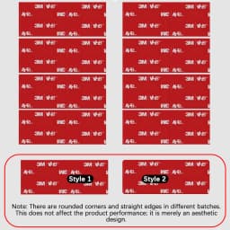 【Multiple Sizes】3M Gray VHB Double-Sided Adhesive Strong Bond No-Leave Glue Suitable for Decoration and Adhesion
