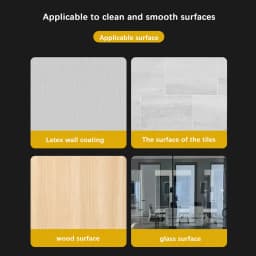 【Multiple Sizes】3M Gray VHB Double-Sided Adhesive Strong Bond No-Leave Glue Suitable for Decoration and Adhesion