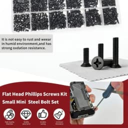 780pcs Miniature Computer Screw Set for PCs Laptops SSDs CPU Coolers Miniature Glasses Electronic Repair Screws