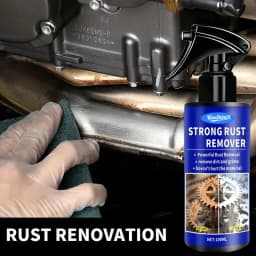 Car Rust Remover Auto Exhaust Pipe Quickly Rust Derusting Spray Car Wheel Hub Care Clean Metal Iron Prowder Stain Removal Agent
