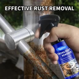 Car Rust Remover Auto Exhaust Pipe Quickly Rust Derusting Spray Car Wheel Hub Care Clean Metal Iron Prowder Stain Removal Agent