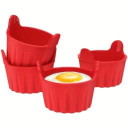 Non-Stick Baking Molds for Air Fryer Steamer, Reusable Dishwasher Safe for Cupcakes Muffins Healthy Meals
