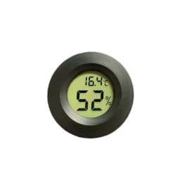 4 Pcs Mini Hygrometer Thermometer Meter Digital LCD Monitor Indoor Room Round Humidity Temperature Gauge
