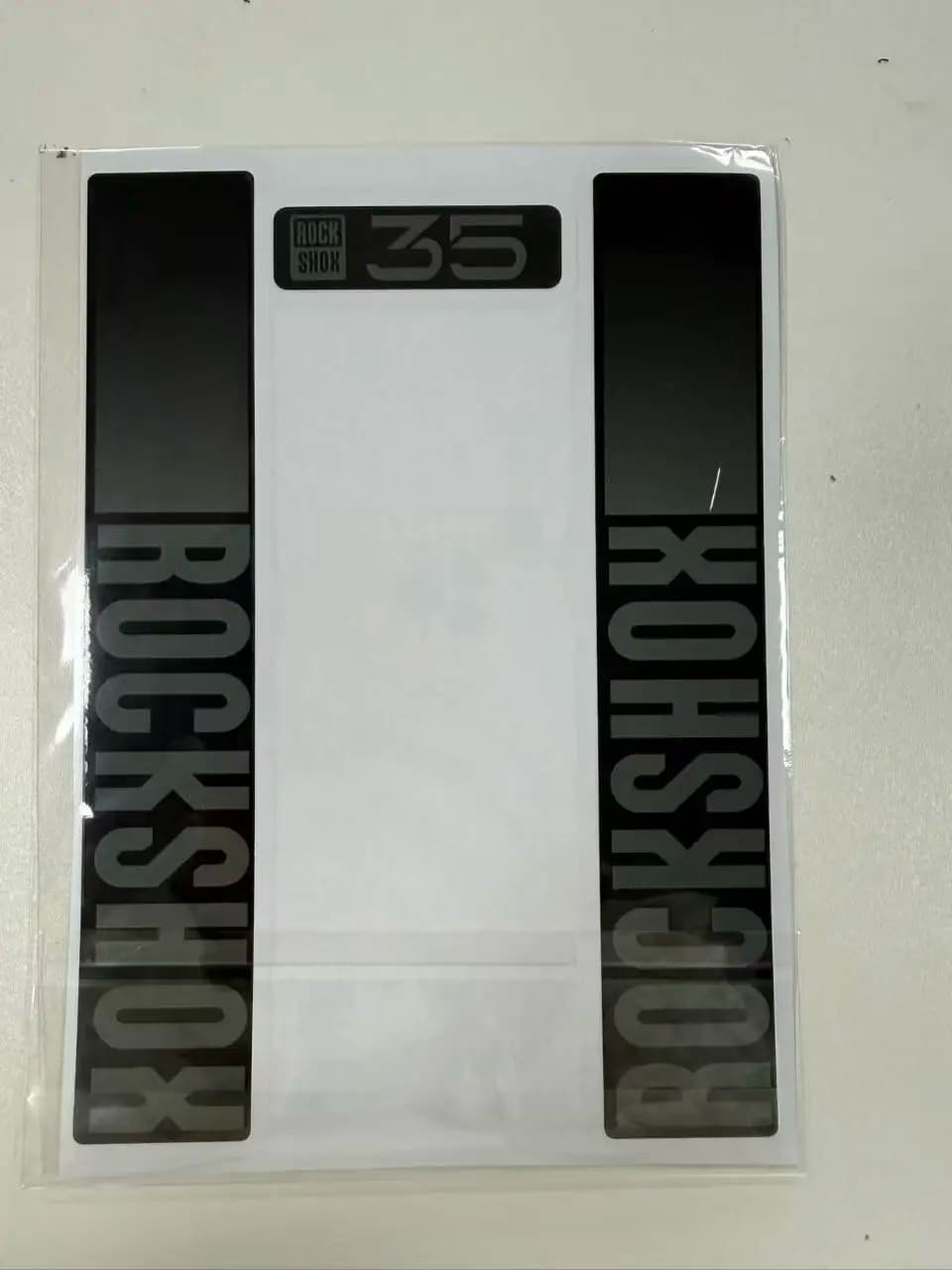 RockShox XC35 MTB Fork Sticker Durable Front Suspension Decal for Bicycle Customization Cycling Accessory