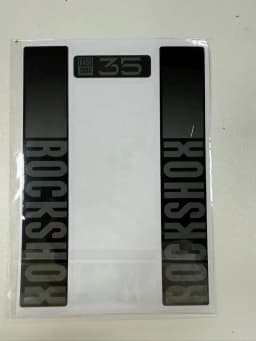 RockShox XC35 MTB Fork Sticker Durable Front Suspension Decal for Bicycle Customization Cycling Accessory