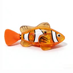 Light-Sensing Robotic Pet Clownfish – Realistic Electric Swimming Fish, Aquarium Decoration, Cat-Teasing Robotic Fish, Artificia