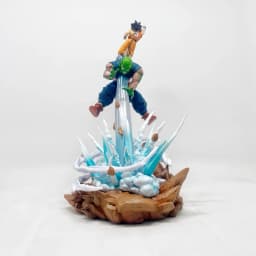 21CM Anime Dragon Ball Son Goku VS Piccolo Figure PVC Action Figures GK Statue Collection Model Toys for Children Gifts