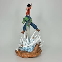 21CM Anime Dragon Ball Son Goku VS Piccolo Figure PVC Action Figures GK Statue Collection Model Toys for Children Gifts