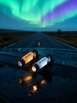 GOPEAK 5050 LED Small Light Key Clip Cap with 7 Colors Outdoor Emergency Pocket Flashlight Long Endurance for Disaster Relief