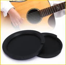 Acoustic Guitar Sound Hole Cover Classical Noise Reduction, Buster Muffler, Prevent Feedback for Guitars Accessories