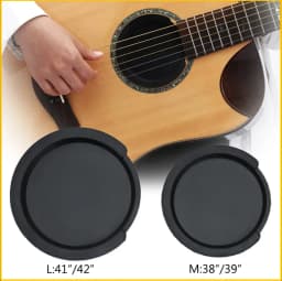 Acoustic Guitar Sound Hole Cover Classical Noise Reduction, Buster Muffler, Prevent Feedback for Guitars Accessories