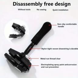 Universal Detachable Metal Zipper Slider Puller Detachable Instant Repair Kit DIY Replacement Lever Locks for Clothing Luggage