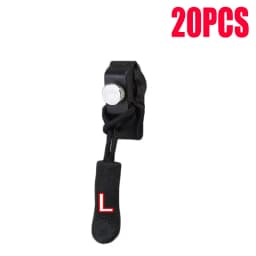 Universal Detachable Metal Zipper Slider Puller Detachable Instant Repair Kit DIY Replacement Lever Locks for Clothing Luggage