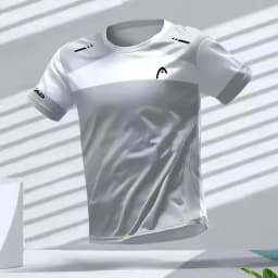 Men's T-shirts Outdoor Sports Running Tees Workout Quick-drying Breathable Round Neck Short Sleeve Casual Fashion Loose Tops