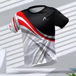 Men's T-shirts Outdoor Sports Running Tees Workout Quick-drying Breathable Round Neck Short Sleeve Casual Fashion Loose Tops