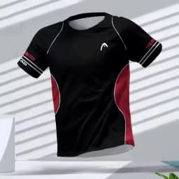 Men's T-shirts Outdoor Sports Running Tees Workout Quick-drying Breathable Round Neck Short Sleeve Casual Fashion Loose Tops