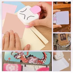 1pc 3-in-1 Corner Cutter, Paper Edge Cutter, Suitable for Paper Crafts, Scrapbooking and Photo Making.