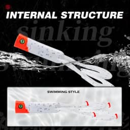 Hunthouse 175mm 36.7g Twin Tail Trailer Silicone Soft Fishing Lure 2pcs/lot Spinning Souple Leurre For Barsch Zander Pike Fish