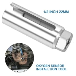 Drive Socket Wrench Drive Removal Universal Auto Oxygen Sensor Installation Tool 22mm 1/2" Special Tool For Repairing