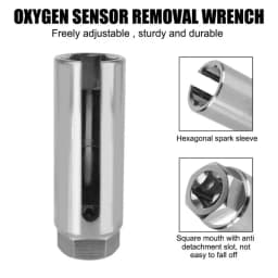 Drive Socket Wrench Drive Removal Universal Auto Oxygen Sensor Installation Tool 22mm 1/2" Special Tool For Repairing
