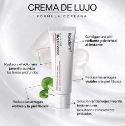 Koriderm+ Time Reversal All-in-One Cream 50ml Korean Original Face Centella Asiatica Hyaluronic Acid Whiten Anti-age Eye Cream
