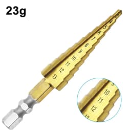 3-13/35mm 4-12/20/32mm Titanium Plated Hex Handle Step Drill Multi Functional Pagoda Drill Irregular Drill Bit Drilling Tool