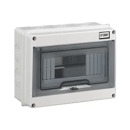 IP65 Waterproof Distribution Box 2/3/5/8/12/15/18/24WAY ABS Plastic Electrical Enclosure HT Series Junction Box