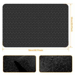 Induction Cooktop Mat Silicone Anti-Scratch Induction CooktopResistant Non-Slip Kitchen Counter Protect Mat Protector Mat Heat