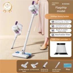 TINSOL 35000PA Wireless Vacuum Cleaner Home Vacuum Cleaner with Vacuuming and Mopping Integrated Handheld Smart Appliance