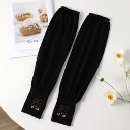Summer Ice Silk Sun Protection Sleeves Outdoor Driving UV Protection Rabbit Ice Sleeves Women's Loose Arm Protection Sleeves