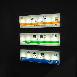 Tokyo Subway Line Fridge Magnets Creative Minimart Light Sign Display Board Osaka Magnetic Toy Luminous Light Box Plastic Charge