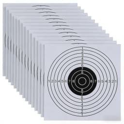 20/60/100Pcs 5.5 Inch Vertical Square Target Shooting Target Stickers Reactive Hunting Shooting Training Paper for Hunting