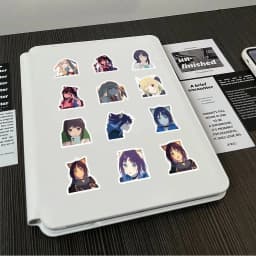 100pcs/set Cartoon Cosmic Princess Kaguya Anime Graffiti Stickers Toys Skateboard Laptop Motorcycle Phone Car Waterproof Sticker