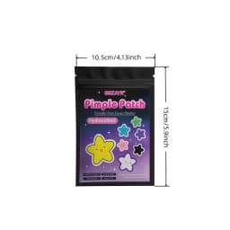 560/1120/1680pcs Vibrant Star Acne Patches, Fun Hydrocolloid Stickers, Covers Pimples & Blemishes, Travel & Skin-Safe