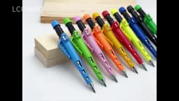 New Creative 55mm Long Head Carpenters Pencil Set With 50Lead Refills, 2.8mm Woodworking Marking Pen Architect Drawing Tool