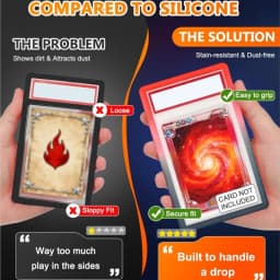 Bumper Slab Graded Card Case Protector Protection For Sports Game Pokmn TCG Trading Cards Silicone Guard Protective Frame Slabs