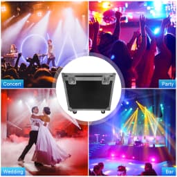 Datewink Flight Case Gator Cases For(2)230W Beam LED Moving Head Lights DJ Stage Lighting Fly Case