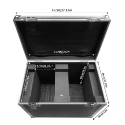 Datewink Flight Case Gator Cases For(2)230W Beam LED Moving Head Lights DJ Stage Lighting Fly Case