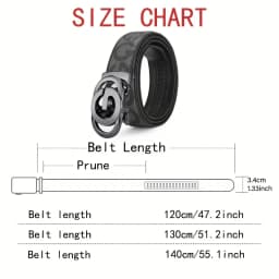 High Quality 3.4cm Leather Business Men High-Quality Designer Male Buckle Strap Jeans Accessory
