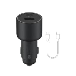 Xiaomi Mi Car Charger 100W MAX 1A1C Fast Charging Dual-port USB-A USB-C Smart Device Fully Compatible With Light Effect Display